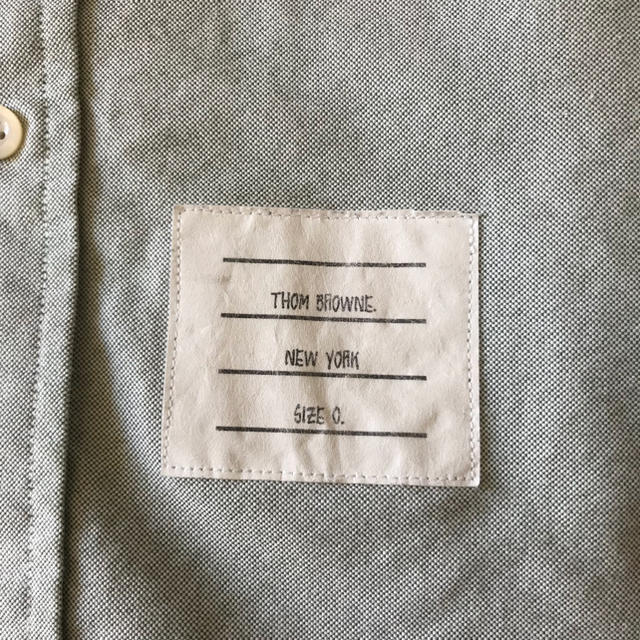 THOM BROWNE(トムブラウン)のTHOM BROWNE シャツ SIZE 0 メンズのトップス(シャツ)の商品写真