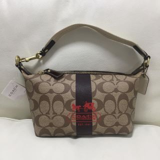 コーチ(COACH)のコーチ 新品 未使用 ハンド トート ポーチ カバン バッグ(ハンドバッグ)