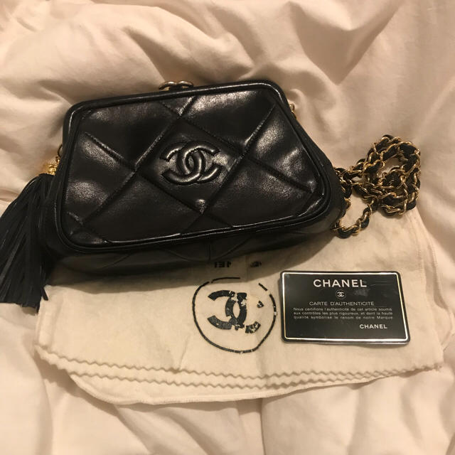 CHANEL(シャネル)の最終値下げヴィンテージシャネル マトラッセ がま口 チェーンバッグ レディースのバッグ(ショルダーバッグ)の商品写真