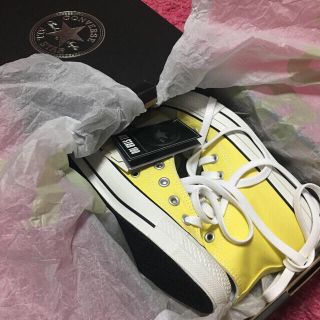 コンバース(CONVERSE)のコンバース ハイカット レモン 22.5(スニーカー)