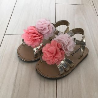 オールドネイビー(Old Navy)の可愛い！オールドネイビー お花サンダル 13.5cm(サンダル)