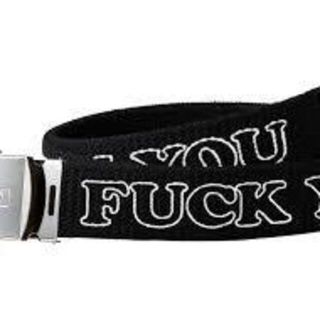 シュプリーム(Supreme)のSupreme/HYSTERIC GLAMOUR Fuck You Belt(ベルト)