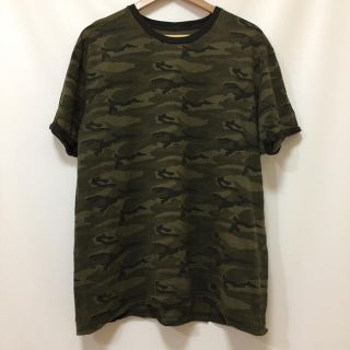 オールドネイビー(Old Navy)の【色あせアリ】OLDNAVY オールドネイビー 迷彩Tシャツ XL US古着(Tシャツ/カットソー(半袖/袖なし))