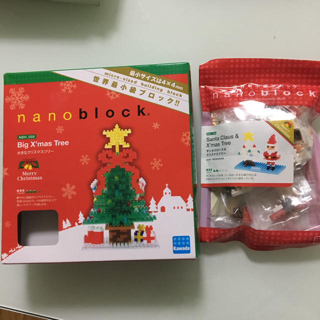 サンタクロース　通販　nanoblock　ナノブロック