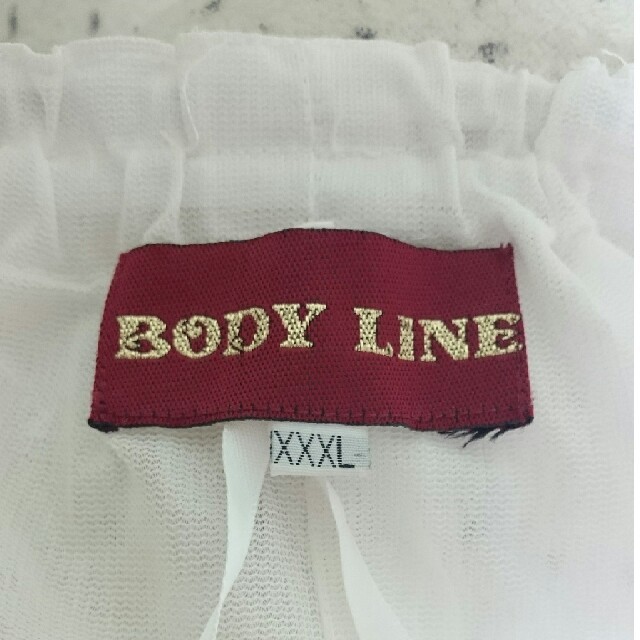 BODYLINE(ボディライン)のBODYLINE パニエ 白 メイド服 ゴスロリ パンク エンタメ/ホビーのコスプレ(衣装)の商品写真