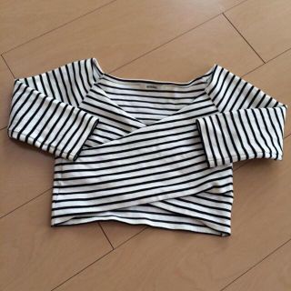 スナイデル(SNIDEL)のsnidel♡ボーダーtops(カットソー(長袖/七分))