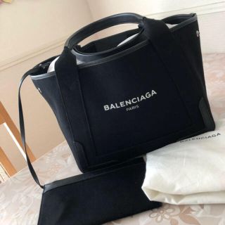 Balenciaga - バレンシアガ キャンバストート カナパ カバS ブラックの