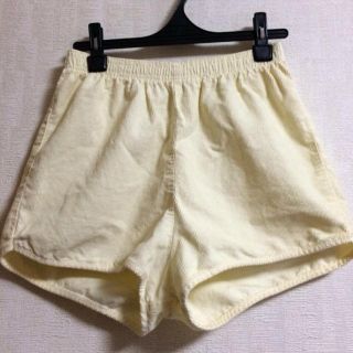 アメリカンアパレル(American Apparel)のアメアパ 白 ショートパンツ(ショートパンツ)