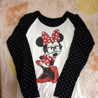 ディズニー(Disney)のミニーＴシャツ(Tシャツ(長袖/七分))