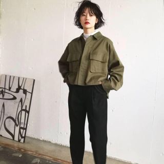 ステュディオス(STUDIOUS)のCLANE MILITARY SHORT SHIRT JACKET(ミリタリージャケット)