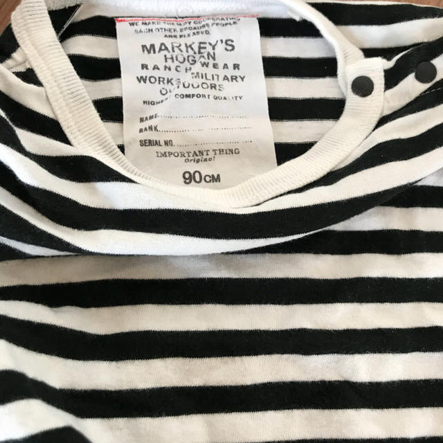 MARKEY'S(マーキーズ)のマーキーズ  人気ボーダーTシャツ キッズ/ベビー/マタニティのキッズ服男の子用(90cm~)(Tシャツ/カットソー)の商品写真