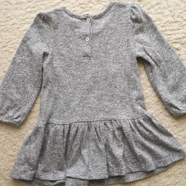 babyGAP(ベビーギャップ)のニットワンピース　チュニック キッズ/ベビー/マタニティのベビー服(~85cm)(ワンピース)の商品写真