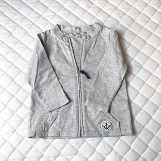 ユナイテッドアローズグリーンレーベルリラクシング(UNITED ARROWS green label relaxing)のCoco様専用♡グリーンキッズ♡75  グレーパーカー(カーディガン/ボレロ)