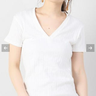 スピックアンドスパン(Spick & Span)のYOUNG &OLSEN Tシャツ 色は白です。(Tシャツ(半袖/袖なし))