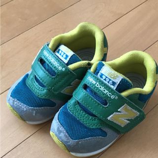 ニューバランス(New Balance)の14☆ニューバランス緑(スニーカー)