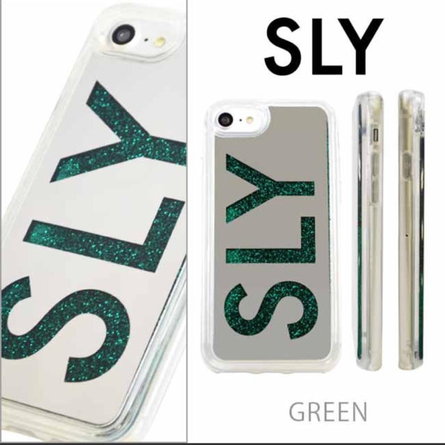 SLY(スライ)のSLY iPhoneケース スマホ/家電/カメラのスマホアクセサリー(iPhoneケース)の商品写真