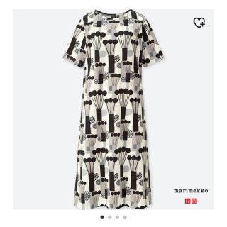マリメッコ(marimekko)のユニクロ マリメッコ ワンピＭ(ひざ丈ワンピース)