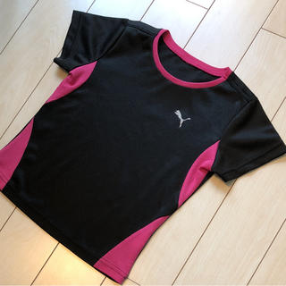 プーマ(PUMA)のプーマ 120 ブラック×ピンク(Tシャツ/カットソー)