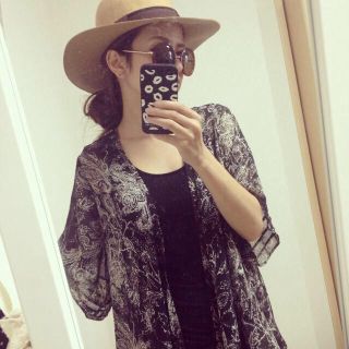 アズールバイマウジー(AZUL by moussy)の❤︎AZULペイズリー柄カーデ❤︎(カーディガン)