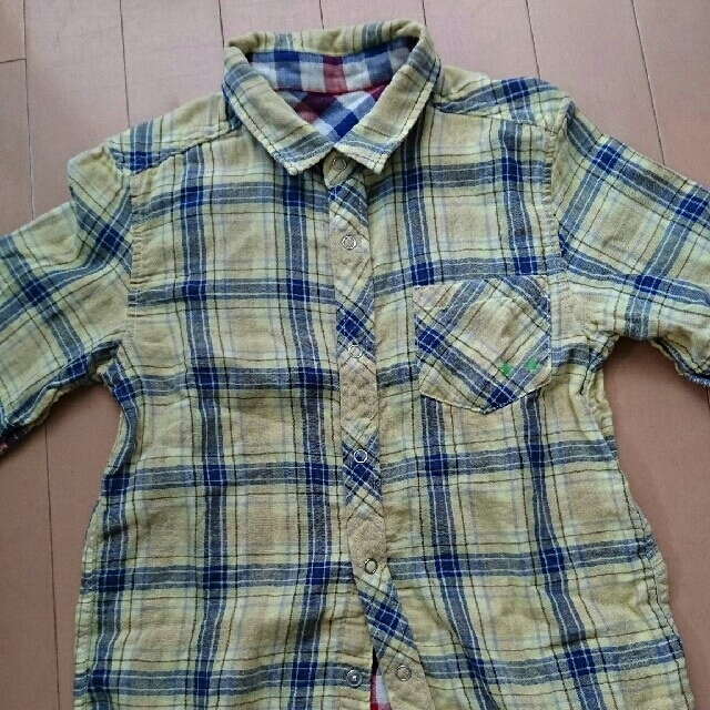 FELISSIMO(フェリシモ)のmaru様専用 リバーシブルシャツ キッズ/ベビー/マタニティのキッズ服男の子用(90cm~)(ブラウス)の商品写真