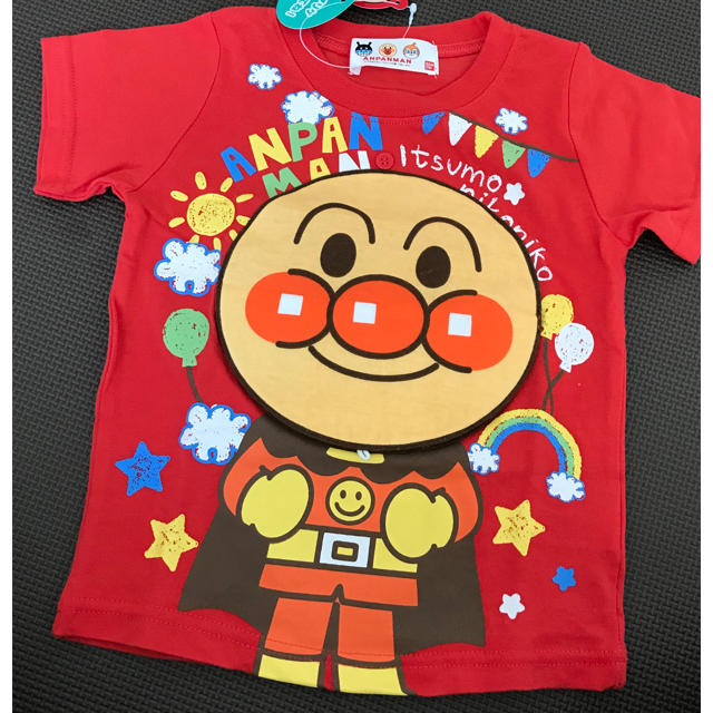 アンパンマン(アンパンマン)のアンパンマン 半袖シャツ キッズ/ベビー/マタニティのキッズ服男の子用(90cm~)(Tシャツ/カットソー)の商品写真