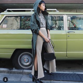 ジェイダ(GYDA)のjuemi  Pigment Dyed Slit Flare Pants  (カジュアルパンツ)