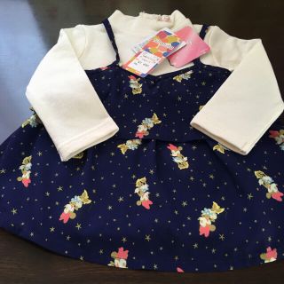 フタフタ(futafuta)の新作入荷♡新品♡フタフタ ♡ミニー総柄2点セット♡80サイズ(その他)