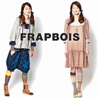 フラボア(FRAPBOIS)のFRAPBOIS 襟が可愛いワンピース(ひざ丈ワンピース)