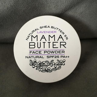ママバター(MAMA BUTTER)のママバター フェイパウダー〈ナチュラル〉SPF25 PA＋＋(フェイスパウダー)