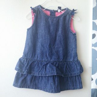 ベビーギャップ(babyGAP)のbabyGAP♡90  デニムワンピース(ワンピース)