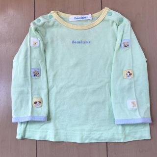 ファミリア(familiar)のfamiliar ファミリア 長袖Tシャツ ロンT Tシャツ 70 60(Ｔシャツ)