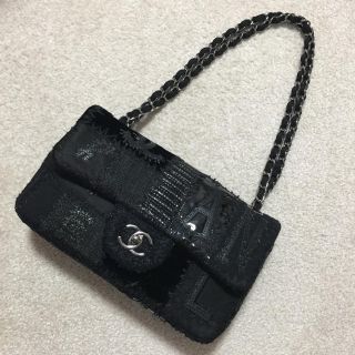 シャネル(CHANEL)のシャネル CHANEL マトラッセ 2018ss 新作 美品 黒 パッチワーク(ショルダーバッグ)