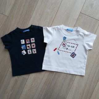 ファミリア(familiar)のfamiliar ファミリア　半袖シャツ　80cm(Ｔシャツ)