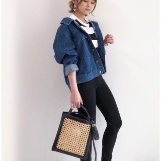 ザラ(ZARA)の美品 ZARA ミニバスケット トートバッグ (トートバッグ)