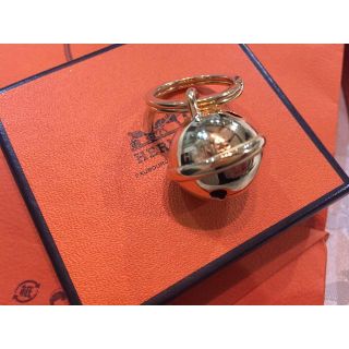 エルメス(Hermes)の【にゃご様ご専用です】エルメス HERMES チャーム  鈴(キーホルダー)