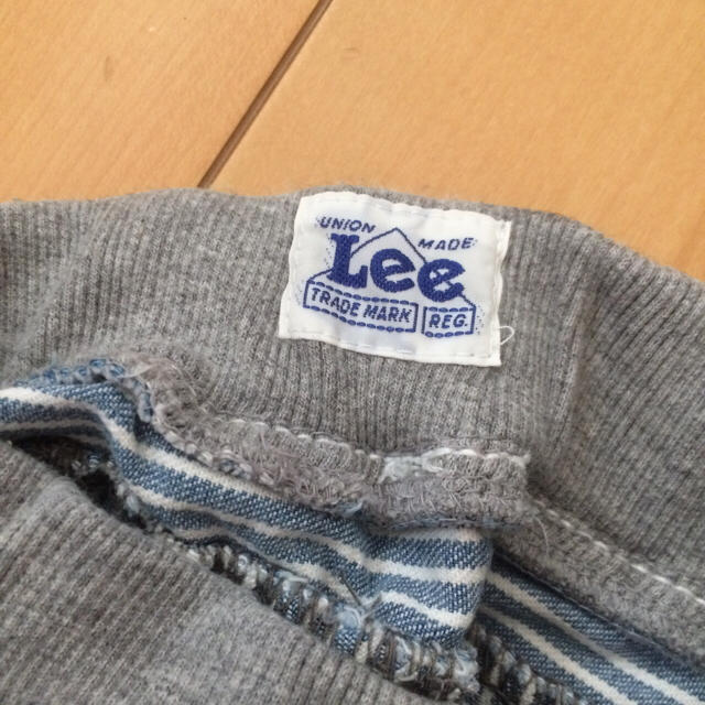 Lee(リー)のLee デニム ハーフパンツ 80 キッズ/ベビー/マタニティのベビー服(~85cm)(パンツ)の商品写真