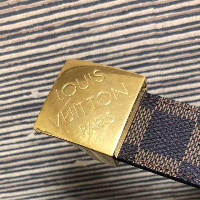 LOUIS VUITTON(ルイヴィトン)のルイヴィトン  ダミエ レディース ベルト レディースのファッション小物(ベルト)の商品写真