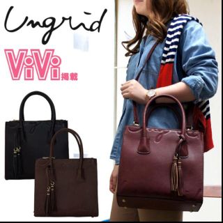 アングリッド(Ungrid)のungrid vivi コラボBAG(トートバッグ)