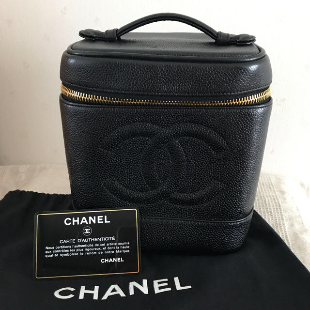 CHANEL バニティ 黒