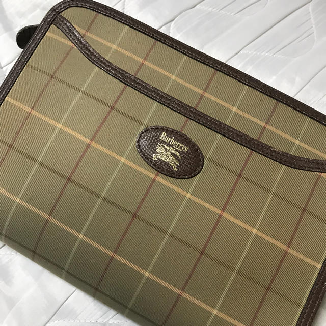 BURBERRY(バーバリー)のバーバリー Burberrys ヴィンテージ クラッチバッグ メンズのバッグ(セカンドバッグ/クラッチバッグ)の商品写真