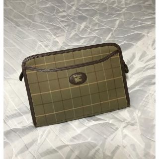 バーバリー(BURBERRY)のバーバリー Burberrys ヴィンテージ クラッチバッグ(セカンドバッグ/クラッチバッグ)