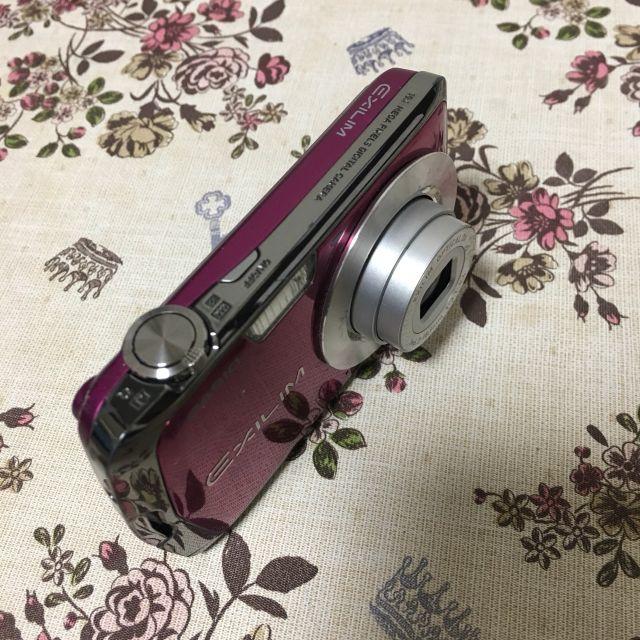 CASIO(カシオ)の訳アリ●付属品付●CASIO EXILIM EX-Z1 パープル スマホ/家電/カメラのカメラ(コンパクトデジタルカメラ)の商品写真