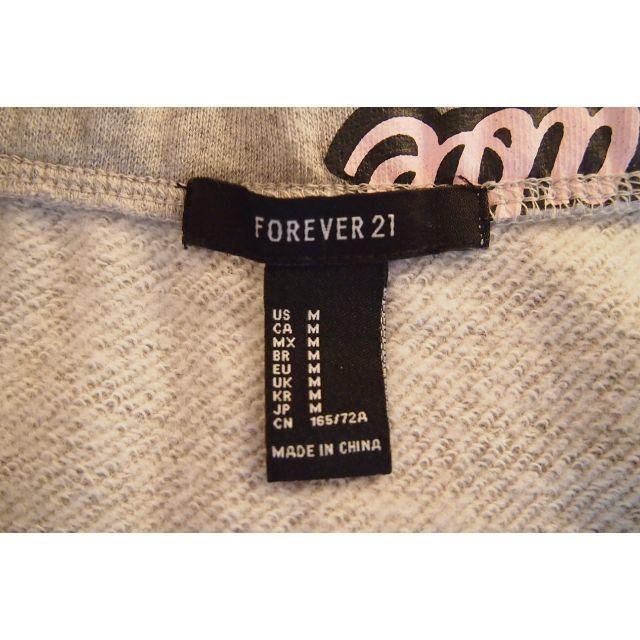 FOREVER 21(フォーエバートゥエンティーワン)の☆ﾌｫｰｴﾊﾞｰ21　スカート　M　ｸﾞﾚｰ×ﾍﾞﾋﾞｰﾋﾟﾝｸ☆ レディースのスカート(ひざ丈スカート)の商品写真