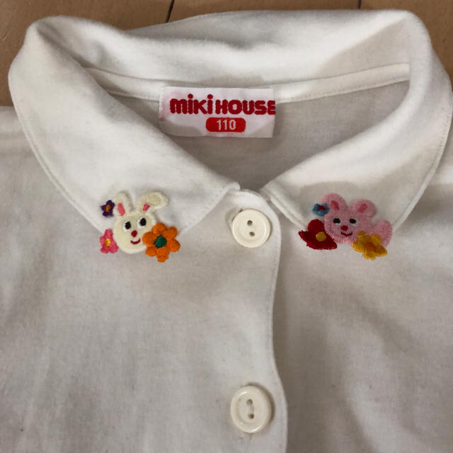 mikihouse(ミキハウス)のミキハウス  ブラウス キッズ/ベビー/マタニティのキッズ服女の子用(90cm~)(ブラウス)の商品写真