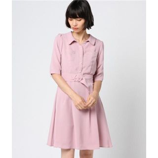 ミッシュマッシュ(MISCH MASCH)のMischMasch ミッシュマッシュ 新品未使用 装飾ポケットシャツワンピース(ひざ丈ワンピース)