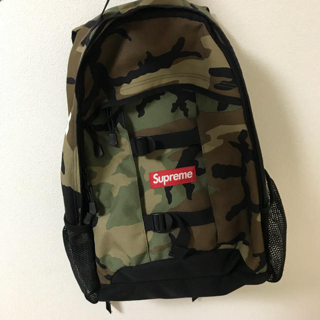 Supreme バックパック　迷彩　カモフラ　15ss