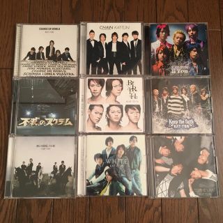 カトゥーン(KAT-TUN)のKAT-TUN❤︎CD+DVD 22枚(ポップス/ロック(邦楽))