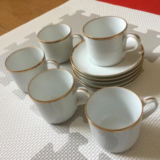 ノリタケ(Noritake)のノリタケ カップ＆ソーサー 5客(グラス/カップ)