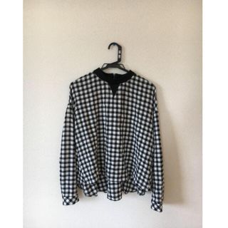 ザラ(ZARA)のZARA ギンガムチェック トップス(シャツ/ブラウス(長袖/七分))