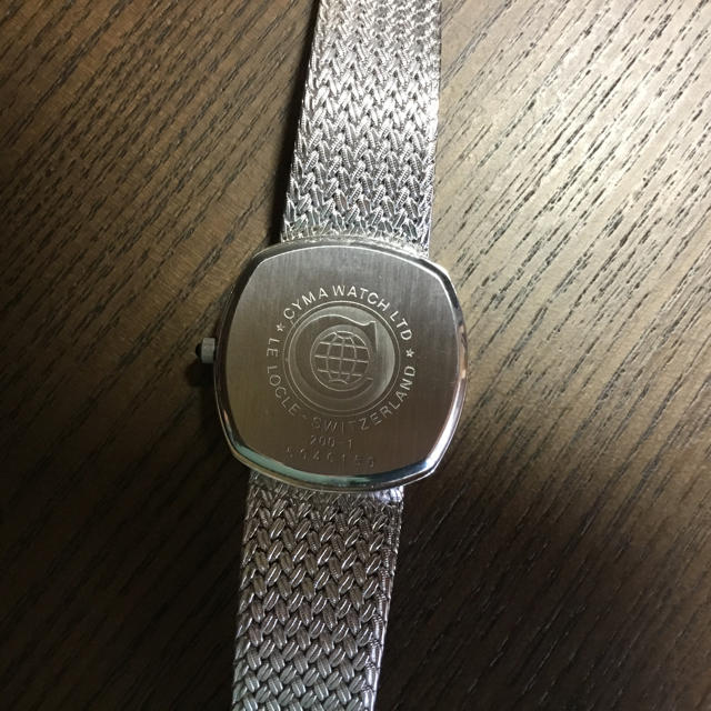CYMA - シーマ4pダイヤの腕時計（男性）美品の通販 by コスモス's shop｜シーマならラクマ